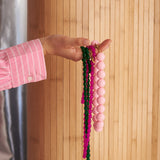 Bubblegum pink necklace
