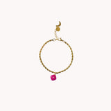 Twisted Pink Bracelet