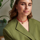 Golden heart pendant