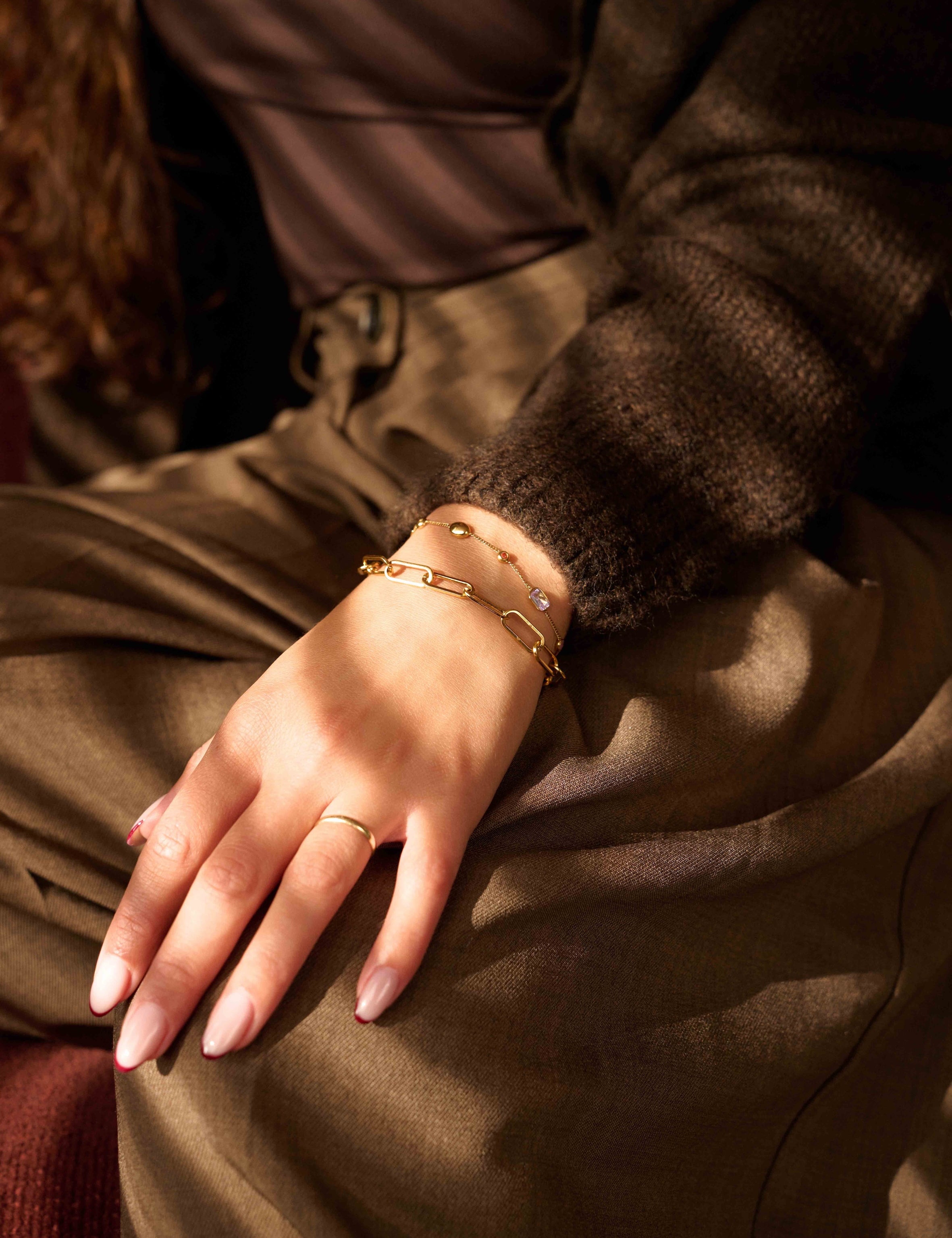 Shimmering bracelet