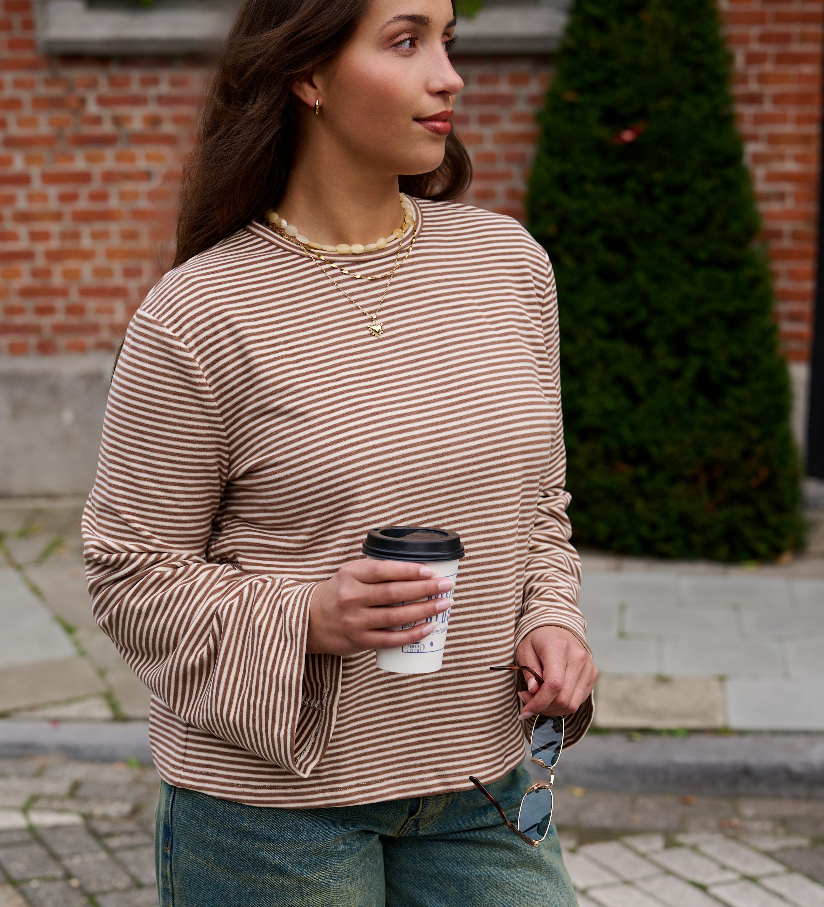 The everyday stripe longsleeve