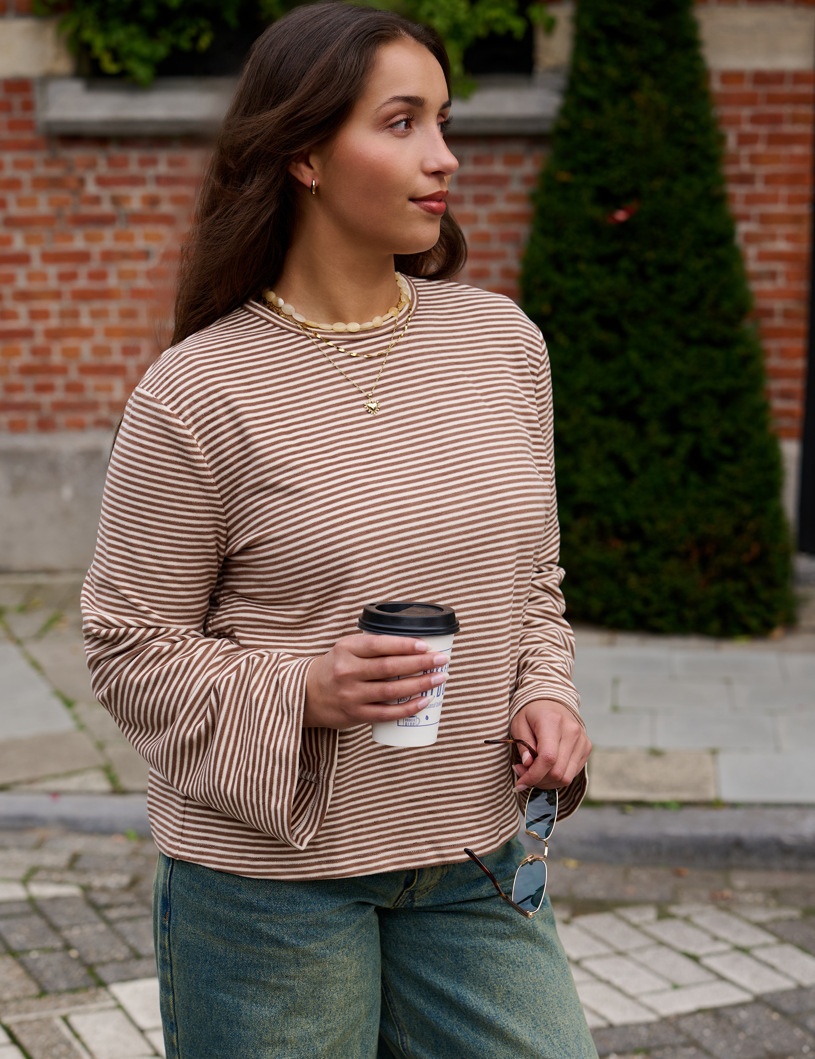 The everyday stripe longsleeve