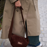 PRE ORDER - The city leather en suède crossbody bag - PRE ORDER