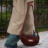 PRE ORDER - The city leather en suède crossbody bag - PRE ORDER