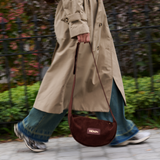 PRE ORDER - The city leather en suède crossbody bag - PRE ORDER