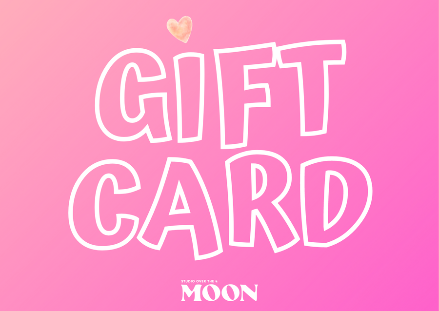Giftcard over the moon