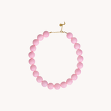 Bubblegum pink necklace