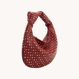 Izzy bag met studs - rood