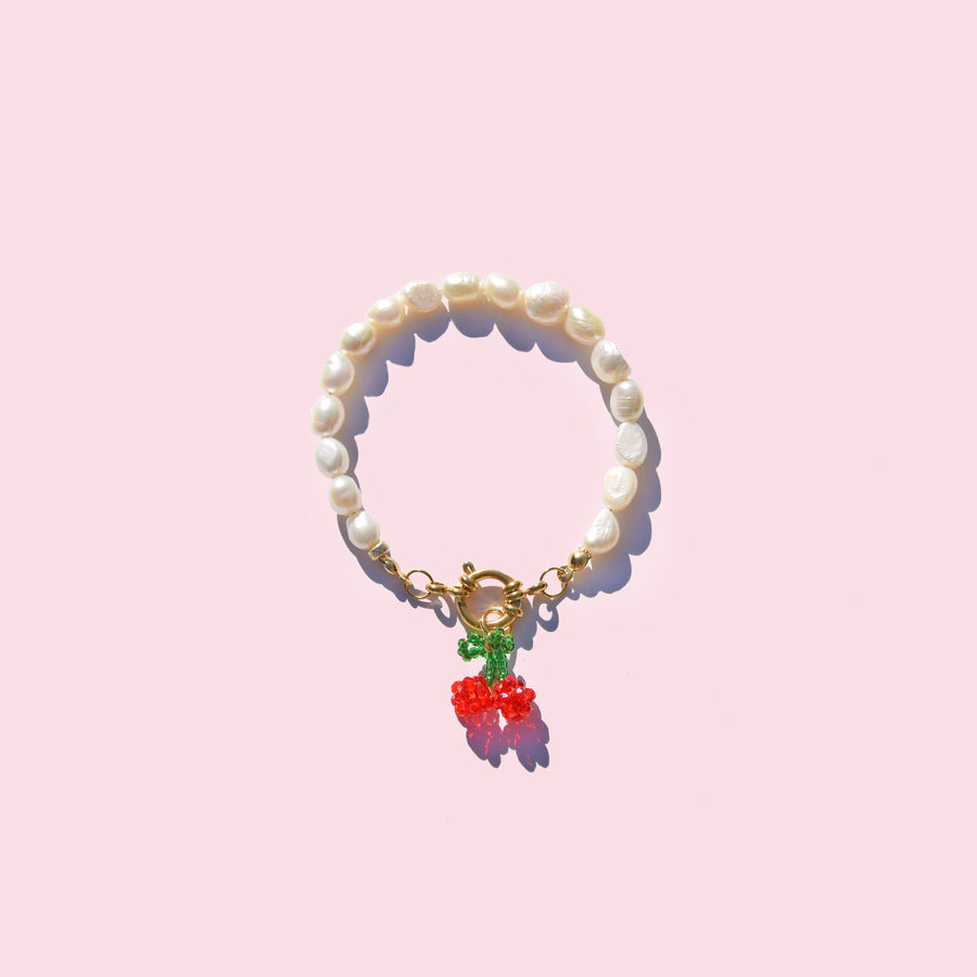 Cherry berry bracelet
