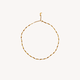 Plain gold necklace