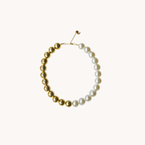 Moon beads necklace - combi