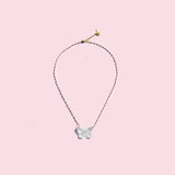 Hi butterfly necklace - see through