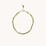 Matcha pearls necklace