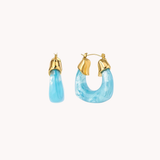 Ocean blue earrings
