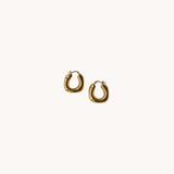 Big golden hoops (set) (meerdere kleuren)