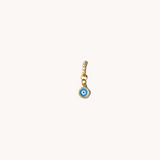 Evil eye earring