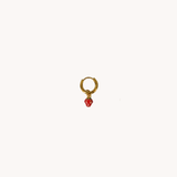 Strawberry earring