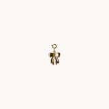 Golden bow pendant