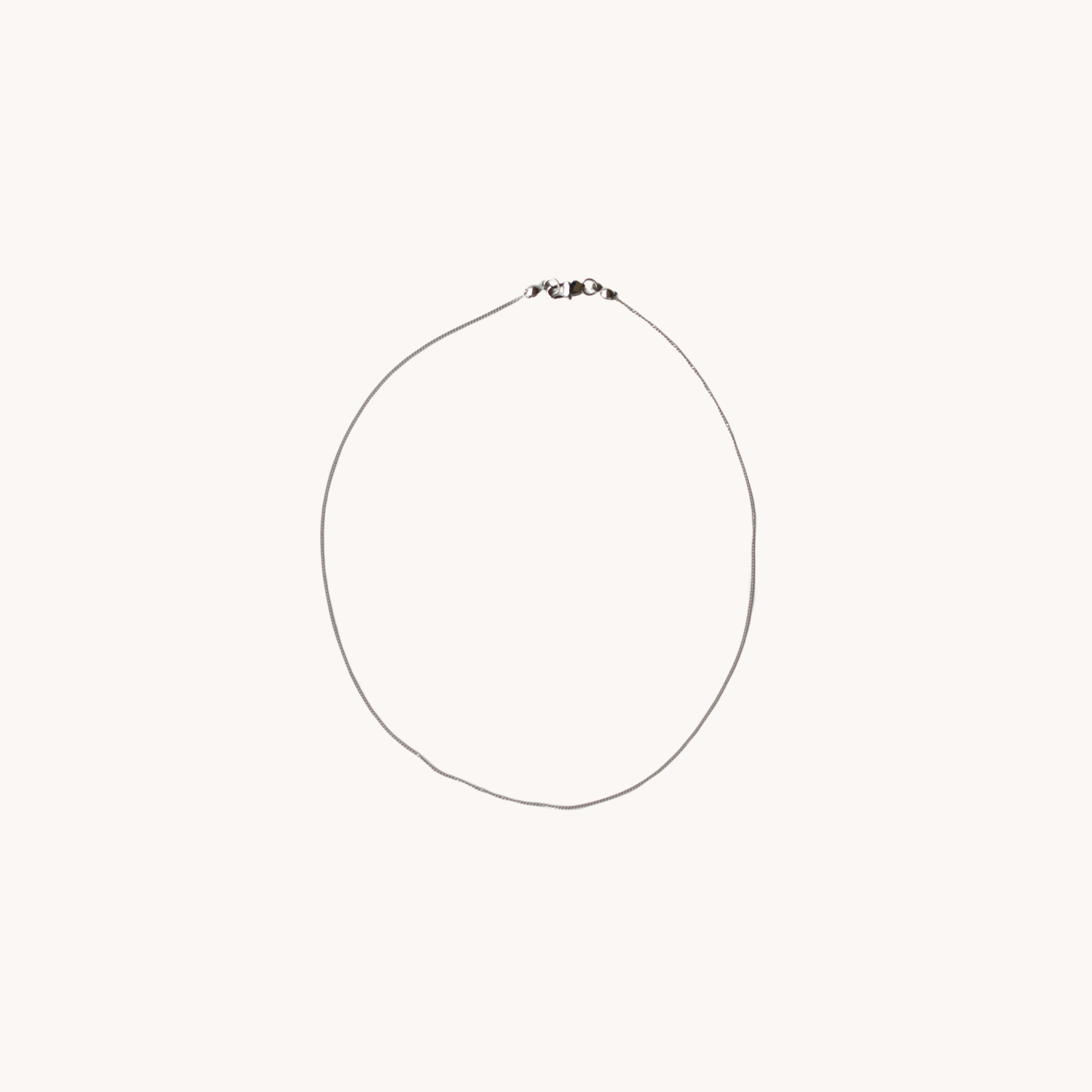 Classic moon necklace