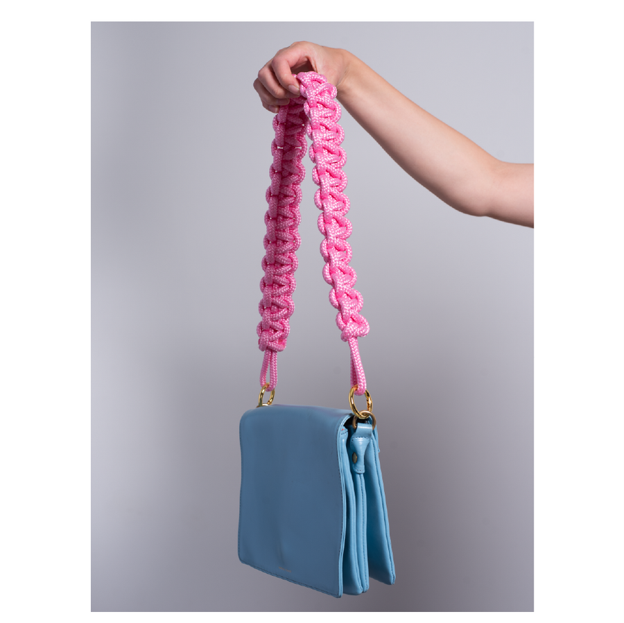 Bag strap - pretty pink